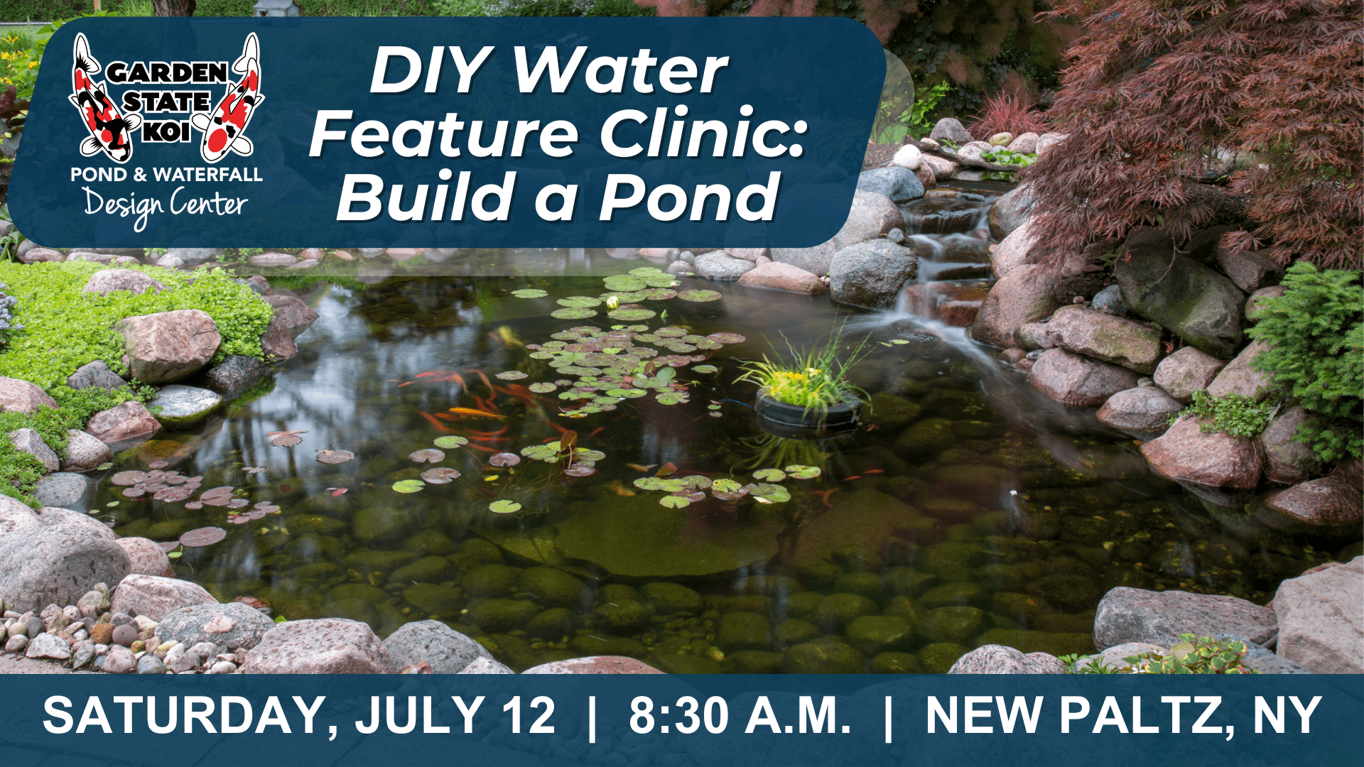 build a pond 2025