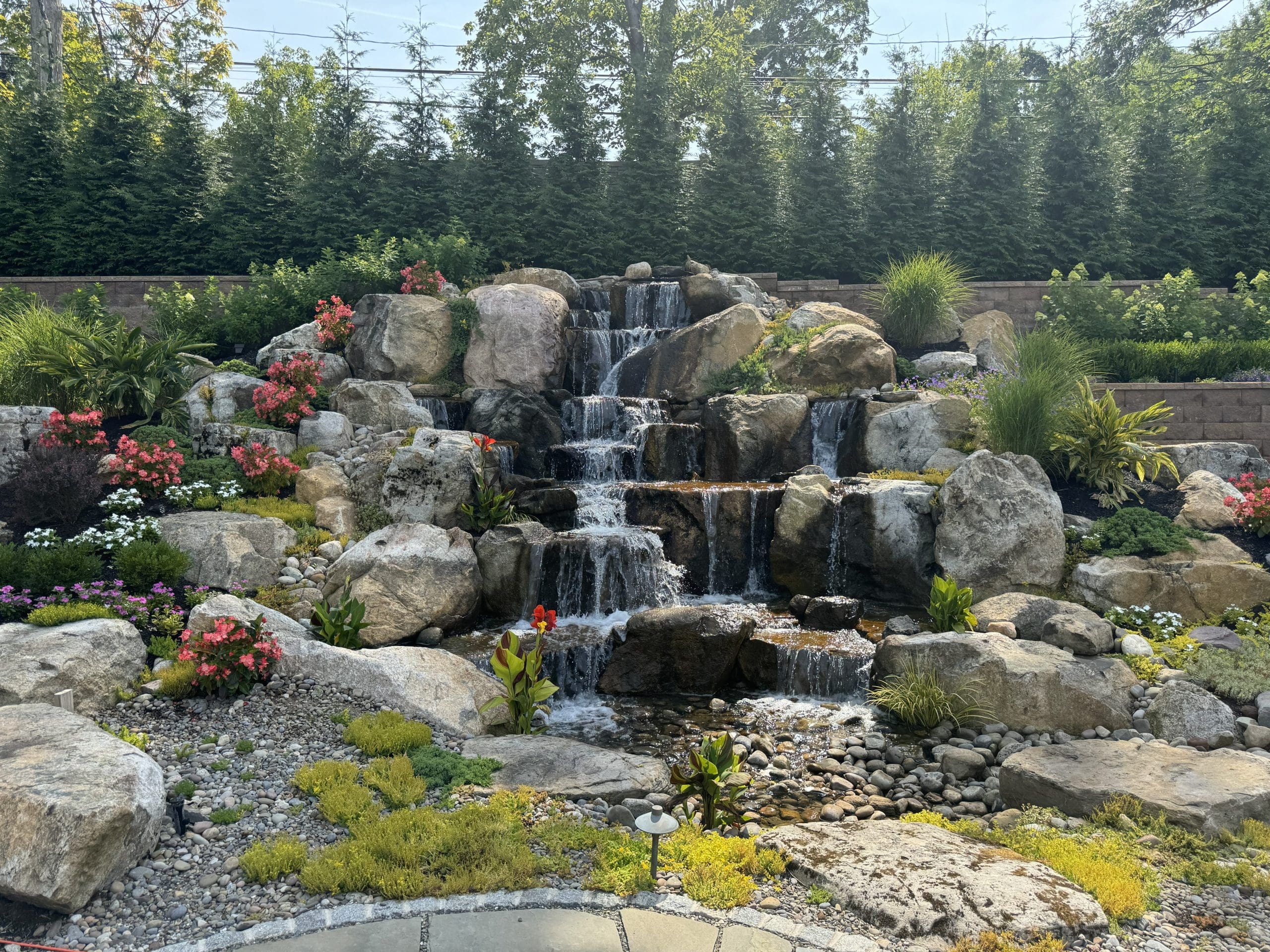 Extra Large Pondless Waterfall_Monsey New York